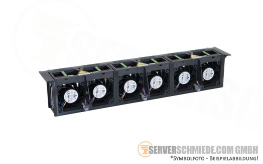 Fujitsu 6x Chassis Fan Lüfter Gehäuselüfter Kit incl. cage RX2540 M4 A3C40194196