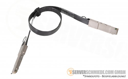 Fujitsu 75cm Kabel DAC copper 40Gb 2x QSFP+ 40 Gigabit 56 Gigabit ETERNUS DX80 S2 DX90 S2 - CA72311-0701