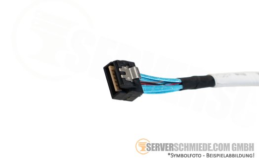 Fujitsu 77cm SAS Kabel cable 1x SFF-8654 4i gerade to 1x SFF-8643 gerade RX2540 M7 CA05973-8341