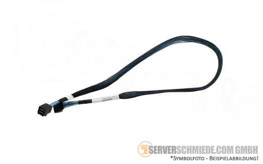 Fujitsu 77cm SAS Kabel cable 1x SFF-8654 4i gerade to 1x SFF-8643 gerade RX2540 M7 CA05973-8341