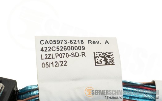 Fujitsu 7cm SAS Kabel cable 1x SFF-8654 4i gerade to 1x SFF-8654 4i gerade RX2530 M7 CA05973-8218