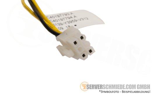 Fujitsu 80cm GPU Powerkabel 1x ATX-12V 4-pin to 1x PCIe 6-pin A3C40197793
