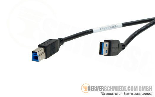 Fujitsu 86cm RDX USB Kabel cable 1x USB 4.0 Typ A to 1x USB 4.0 Typ B RX2540 M6 CA05950-2145