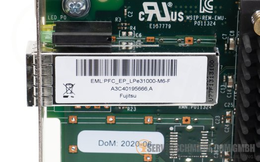 Fujitsu Broadcom Emulex 1x 16Gb FC LPe31000-M6 PCIe x8 FibreChannel Controller HBA
