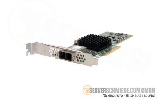Fujitsu CP400e PCIe 3.0 x8 2x SFF-8644 External 12G SAS3 SATA SAS9300-8e HBA JBOD Controller