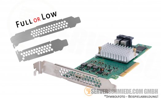 Fujitsu CP400i 8-port 12G SAS PCIe x8 Storage Controller 2x SFF-8643 RAID 0, 1, 10, 5*, 50* IT-Mode HBA