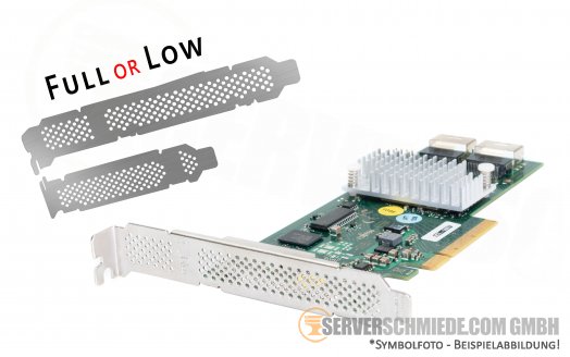 Fujitsu D2607 PCIe x4 8-port 6G SAS SATA RAID Controller S6 S7 S8