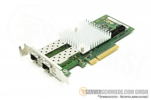 Fujitsu Intel X520-DA2 2x 10GbE Dual Port SFP+ Network LAN Ethernet PCIe x4 Controller D2755-A11