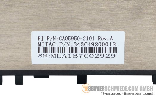 Fujitsu High Performance Heatsink CPU Kühler max. 270W RX2530 RX2540 M6 CA05950-2101