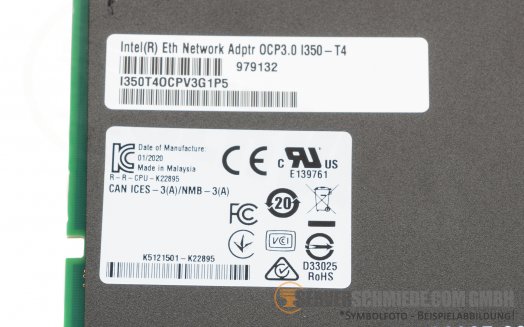 Fujitsu Intel i350-T4 Intel 4x 1GbE Copper RJ-45 OCP 3.0 Controller -vmware 8 Server 2025-