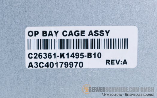 Fujitsu Media Bay OP Cage Assy C26361-K1495-B10 A3C40179970