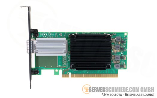 Fujitsu Mellanox ConnectX-5 CX555A 1x 100Gb QSFP28 Infiniband Network Controller PCIe 3.0 x16