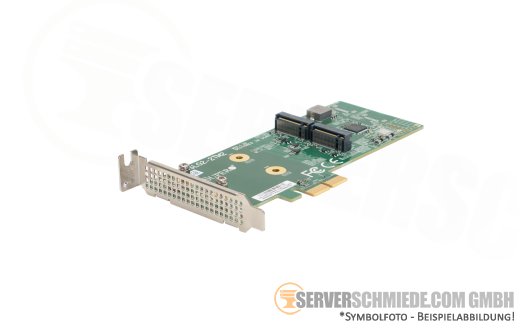 Fujitsu PDUAL CP100 2x M.2 SATA 2242 / 2280 SSD Raid 1 Mirror Storage Controller PCIe x4  PY-DMCP24