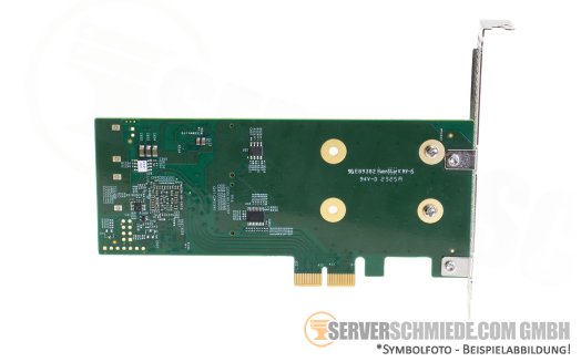 Fujitsu PDUAL CP100 2x M.2 SATA 2242 / 2280 SSD Raid 1 Mirror Storage Controller PCIe x4  PY-DMCP24