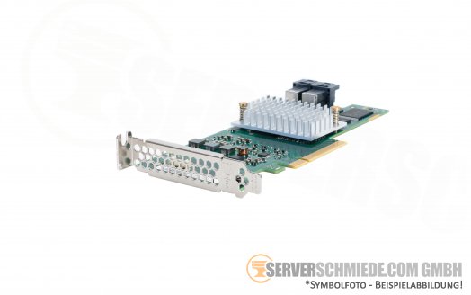Fujitsu PRAID CP400i 8-port 12G SAS RAID 0, 1, 10, 5*, 50* 2x SFF-8643 PCIe x8 Storage Controller