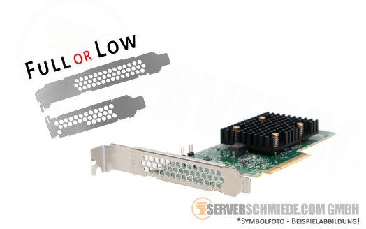 Fujitsu PRAID CP600i 8-port 12G SAS 1x SFF-8654 PCIe 4.0 x8 RAID 0, 1, 10 Storage Controller