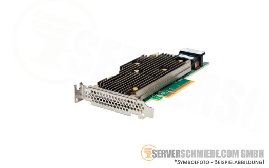 Fujitsu PRAID EP520i Broadcom SAS3508 2GB 8-Port SAS / 2-Port NVMe PCIe x8 2x SFF-8643 RAID Controller 0, 1, 5, 6, 10, 50, 60 S26361-D3850-E110