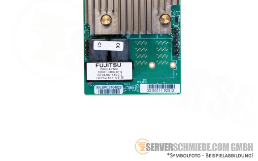 Fujitsu PRAID EP520i Broadcom SAS3508 2GB 8-Port SAS / 2-Port NVMe PCIe x8 2x SFF-8643 RAID Controller 0, 1, 5, 6, 10, 50, 60 S26361-D3850-E110