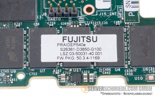 Fujitsu PRAID EP540e LSI 9480-8e PCIe x8 2x SFF-8644 extern 12G SAS for HDD SSD Storage Controller Raid 0, 1, 10, 5, 50, 6, 60