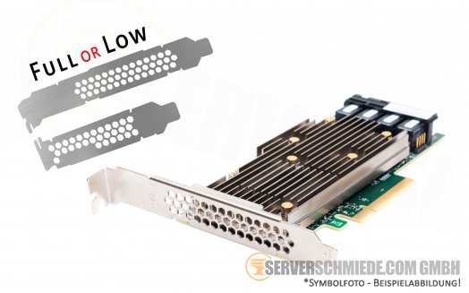Fujitsu PRAID EP540i SAS Storage Raid 4GB 6x 12G SAS Ports 4x SFF-8643 PCIe x8 Controller