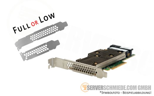 Fujitsu PRAID EP580i SAS Storage Raid 8GB 16x 12G SAS Ports 4x SFF-8643 PCIe x8 Controller S26361-D3850-C100