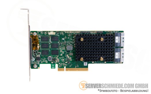 Fujitsu PRAID EP680i 8GB 16-Port SAS 4x NVMe PCIe x8 2x SFF-8654 RAID Controller 0, 1, 5, 6, 10, 50, 60 S26361-F5790-R508