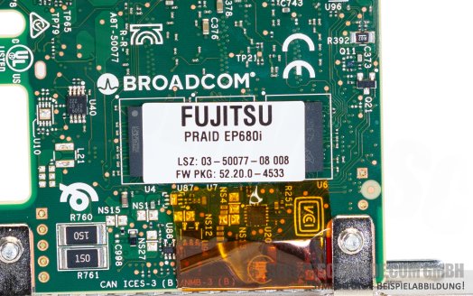 Fujitsu PRAID EP680i 8GB 16-Port SAS 4x NVMe PCIe x8 2x SFF-8654 RAID Controller 0, 1, 5, 6, 10, 50, 60 S26361-F5790-R508
