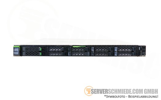 Fujitsu Primergy RX2530 M2 19" 1U Server 10x 2,5" SFF 2x Intel XEON E5-2600 v4 DDR4 ECC Raid 2x PSU