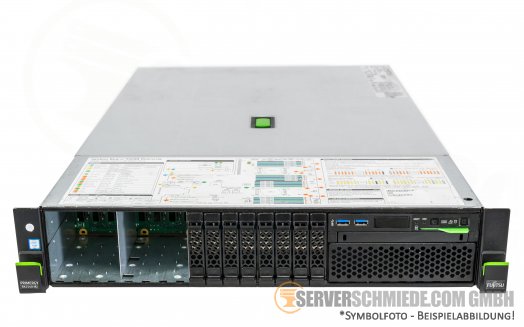 Fujitsu Primergy RX2540 M1 19" 2U Server 16x 2,5" SFF 2x Intel XEON E5-2600 v3 SAS SATA Raid 2x PSU vmware ready -CTO-
