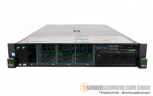 Fujitsu Primergy RX2540 M2 19" 2U Server 16x 2,5" SFF 2x Intel XEON E5-2600 v4 SAS SATA Raid 2x PSU vmware ready -CTO-