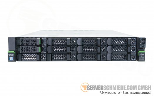 Fujitsu Primergy RX2540 M4 19" 2U Server 12x 3,5" LFF 2x Intel XEON LGA3647 Scalable Gen. 1 SAS SATA Raid 2x PSU vmware ready