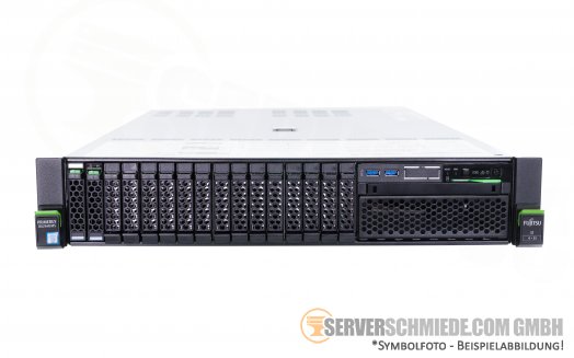 Fujitsu Primergy RX2540 M5 19" 2U Server 16x 2,5" SFF 2x Intel XEON LGA3647 Scalable SAS Raid 2x PSU vmware