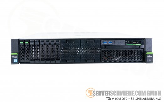 Fujitsu Primergy RX2540 M5 19" 2U Server 8x 2,5" SFF 2x Intel XEON LGA3647 Scalable SAS Raid 2x PSU +NEW+