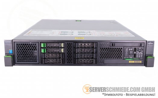Fujitsu Primergy RX300 S8 19" 2U Server 8x 2,5" SFF 2x Intel XEON E5-2600 v2 DDR3 ECC Raid 2x PSU vmware ready