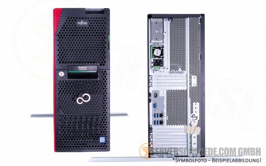 Fujitsu Primergy TX2550 M4 Tower Server 8x 2,5" SFF 2x Intel XEON LGA3647 Scalable SAS SATA Raid 2x PSU vmware ready