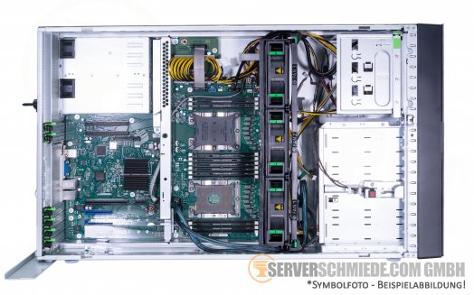 Fujitsu Primergy TX2550 M4 Tower Server 8x 3,5