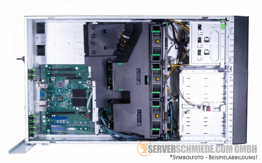 Fujitsu Primergy TX2550 M4 Tower Server 8x 3,5