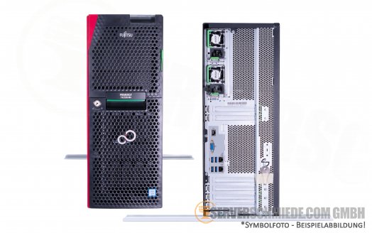 Fujitsu Primergy TX2550 M4 Tower Server 8x 3,5" LFF 2x Intel XEON LGA3647 Scalable SAS SATA Raid 2x PSU vmware ready