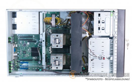 Fujitsu Primergy TX2550 M5 Tower Server 8x 2,5