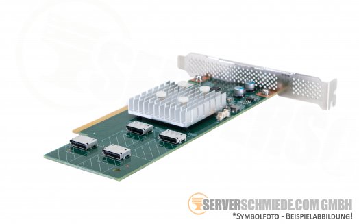 Fujitsu Retimer Card 4x4 PCIe 16x 4x OCULink PCIe SFF-8611 for PCIe SSD A3C40202023