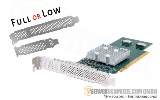Fujitsu Retimer Card  4x4 PCIe 16x 4x OCULink PCIe SFF-8611 for PCIe SSD A3C40202023