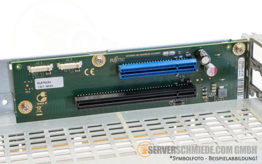 Fujitsu Riser 1x x16 + 1x x8 PCIe 3.0 incl. cage RX2540 M5 D3390-A11 K1495-C31