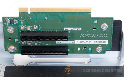 Fujitsu Riser left right 2x x8 PCIe 4.0 GPU incl. cage RX2540 M6 CA05950-2270