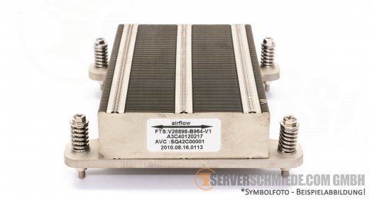 Fujitsu RX200 S6 Heatsink / CPU Kühler V26898-B964-V1 A3C40120217