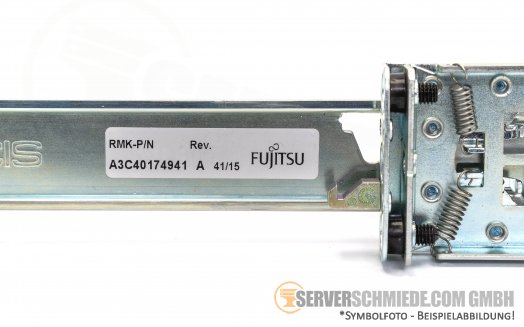 Fujitsu RX2530 M1 M2 M4 M5 Rackschienen Rack Rails Vollauszug  A3C40174941