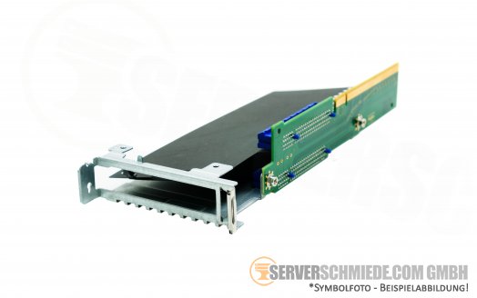 Fujitsu RX2530 M2 1-Slot 2x8 PCI-e Riser Card incl. Cage A3C40174697 A3C40174932 A3C40174931