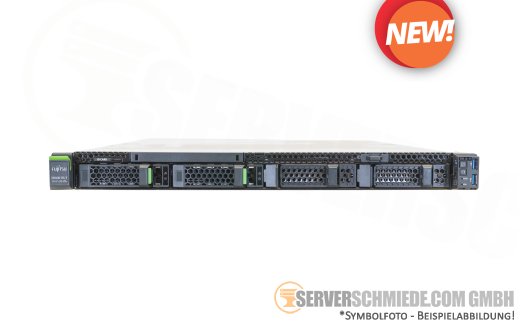 Fujitsu RX2530 M6 Server 4x 3,5" LFF 2x Intel XEON Scalable LGA4189 DDR4 ECC Raid 2x PSU 1U 19" Rack +NEW+