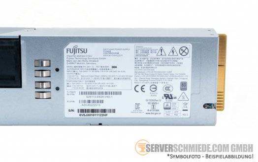 Fujitsu RX2530 RX2540 M6 900W PSU Netzteil 80 Plus Platinum