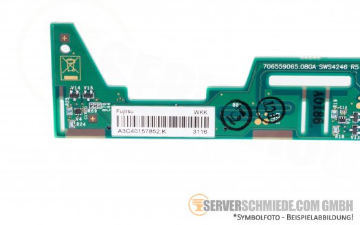 Fujitsu RX2530 M1 M2 M3 M4 M5 4x SFF 2,5