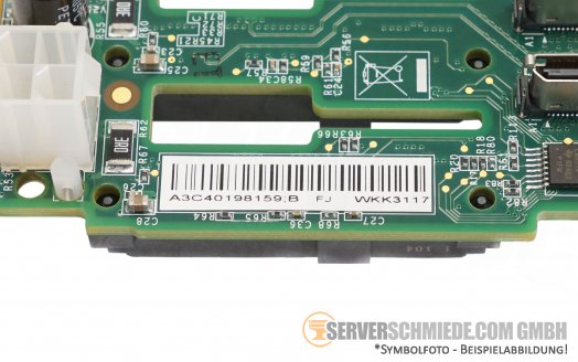 Fujitsu RX2540 M4 M5 NVMe Backplane 4x 2,5 SFF + Fujitsu 65cm  OCuLink NVMe Kabel A3C40198159 A3C40206941